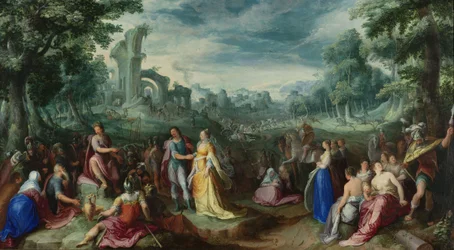 La Continence de Scipion, 1600